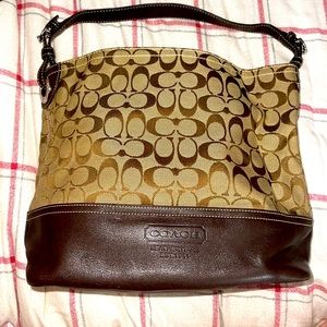 Large Coach bag. 10 1/2” x 12 1/2”